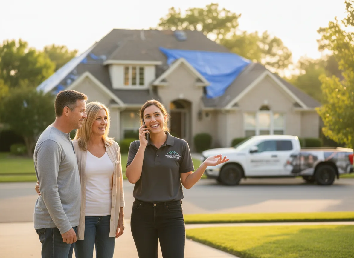 Hail Damage Roof Repair in Farmington, AR